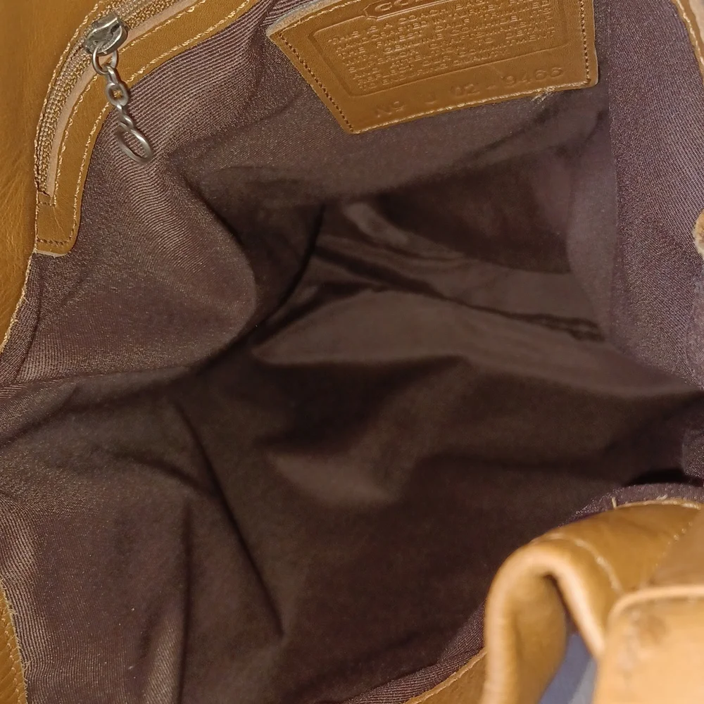 GORGEOUS VERY RARE BRAIDED VINTAGE LARGE COACH WEST END HOBO BAG - Picture 9 of 17